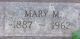 Mary M. FENTZAHM Memorial